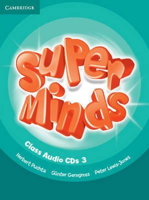 Аудіодиск «Super Minds Level 3 Class Audio CDs (3)»