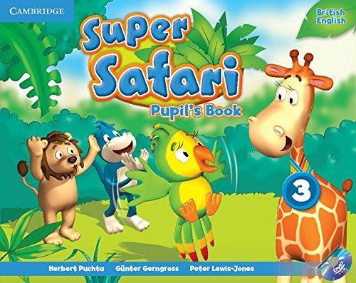 Підручник «Super Safari Level 3 Pupil's Book with DVD-ROM