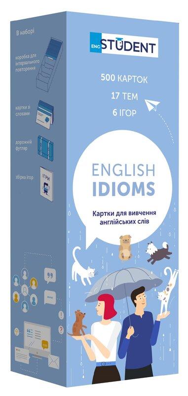 500 карток для вивчення англійської мови. English Idioms
