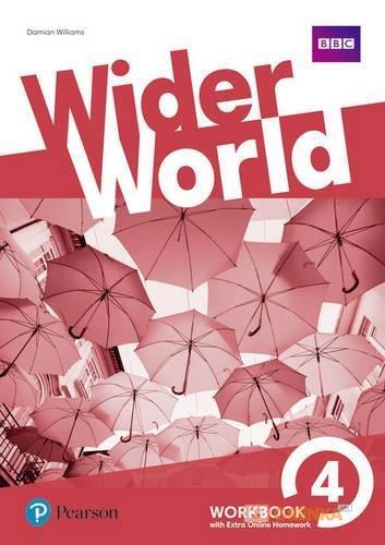Робочий зошит «Wider World 4 Workbook + Online Homework»