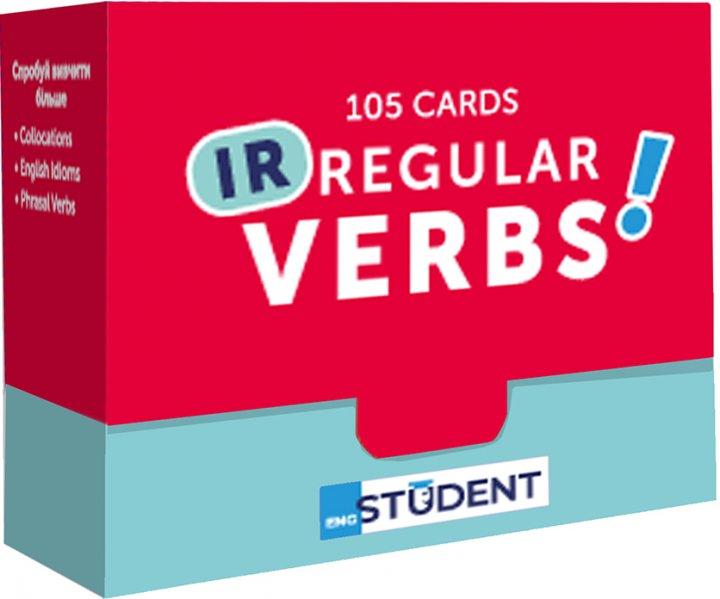Картки «Картки англійських слів Irregular Verbs. 105...