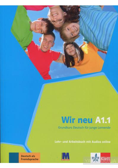 Підручник «WIR neu A1.1 Lehr- und Arbeitsbuch mit Audio-CD