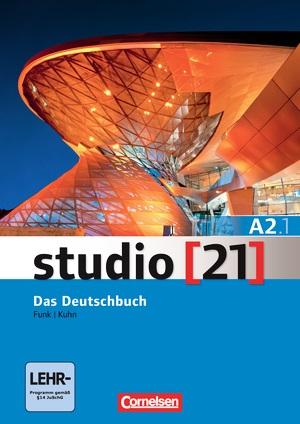 Посібник «Studio 21 A2/1. Deutschbuch mit DVD-ROM (підр....