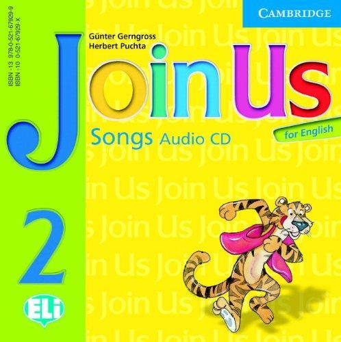 Аудіодиск «Join Us for English 2 Songs Audio CD: Level...