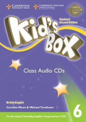 Аудіодиск «Kid's Box Level 6 Class Audio CDs (4) British...