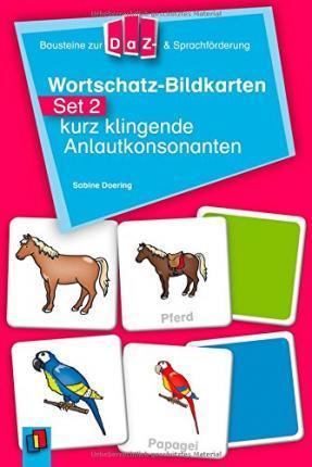 Посібник «Wortschatz-Bildkarten - Set 2: kurz klingende...