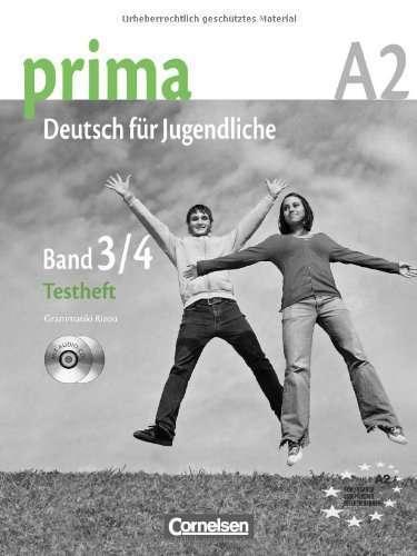Посібник «Prima-Deutsch fur Jugendliche 3/4 (A2). Testheft...