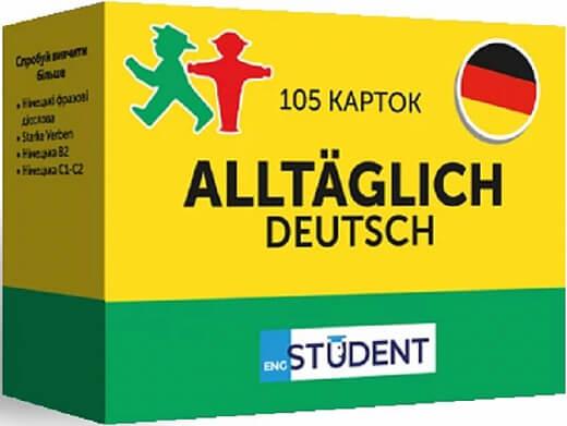 Картки німецьких слів Alltäglich Deutsch