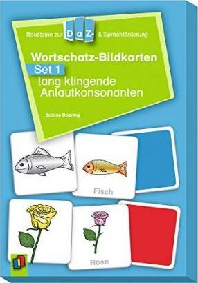 Посібник «Wortschatz-Bildkarten - Set 1: lang klingende...