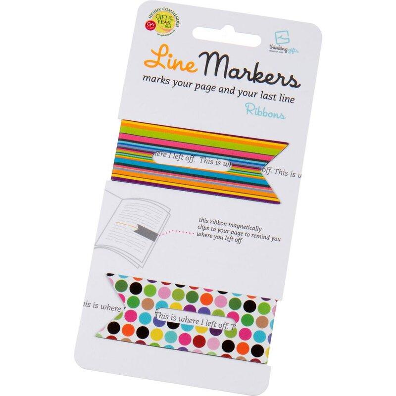 «Набір закладок Line Markers Ribbons (2шт.)