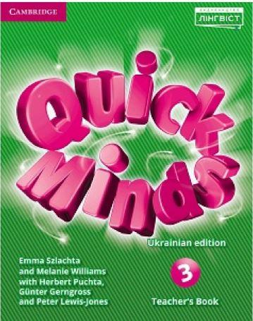 Посібник «Quick Minds (Ukrainian edition) НУШ 3 Teacher's...