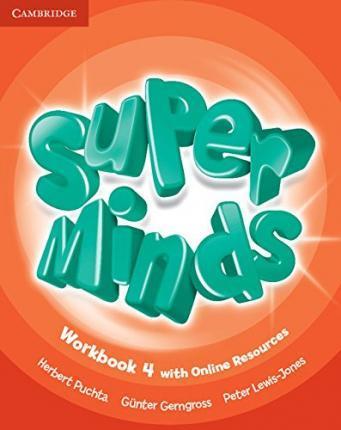 Робочий зошит «Super Minds Level 4 Workbook with Online...