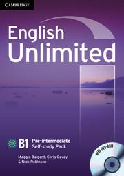 Підручник «English Unlimited Pre-intermediate Self-study...