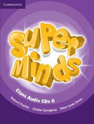 Аудіодиск «Super Minds Level 6 Class CDs (4)»
