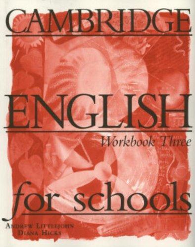 Робочий зошит «Cambridge English for Schools 3. Workbook»