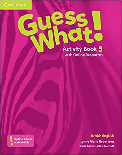 Посібник «Guess What! Level 5 Activity Book with Online...