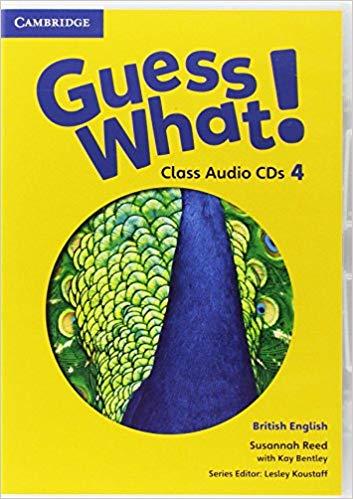Аудіодиск «Guess What! Level 4 Class Audio CDs (2)