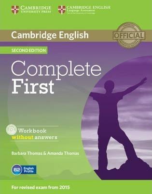 Робочий зошит «Complete First 2nd Edition. Workbook...