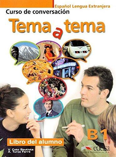 Посібник «Tema a tema - Curso de conversacion : Libro...