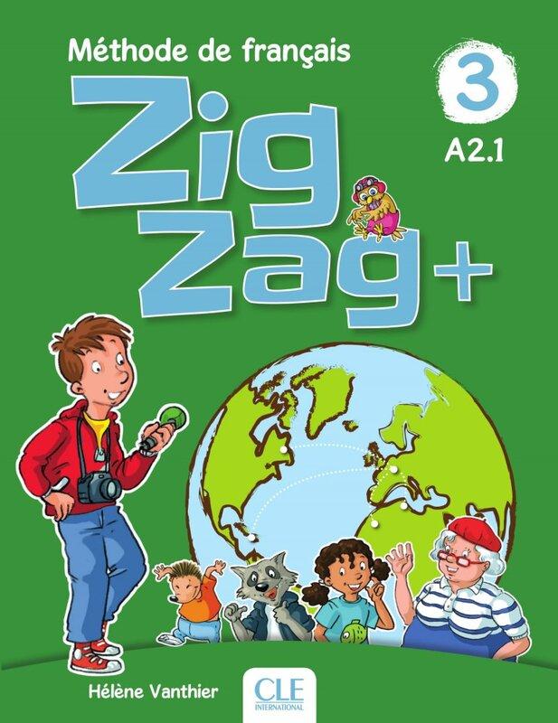 Підручник «ZigZag+ 3 Livre de leleve + CD audio