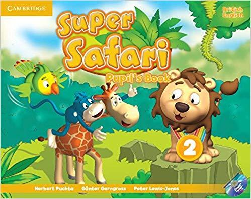 Підручник «Super Safari Level 2 Pupil's Book with DVD-ROM»