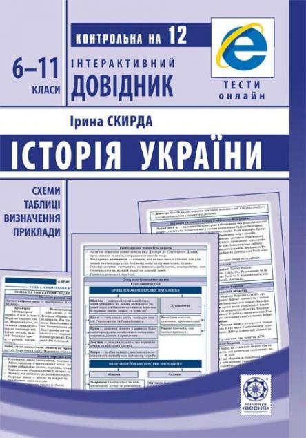 Інтерактивний довідник. Історія України. 6-11 клас