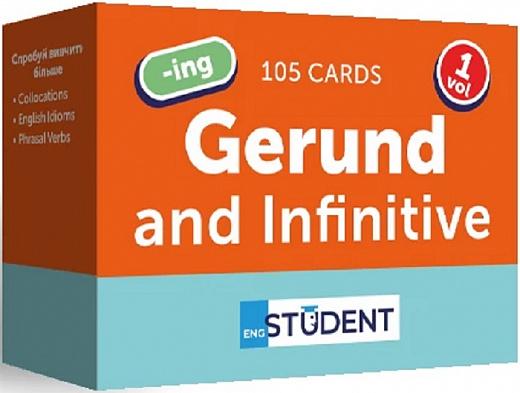 Картки для вивчення англійських слів. Gerund and Infinitive....