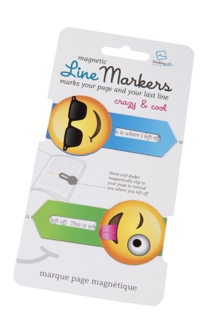 «Набір закладок Line Markers Crazy & Cool (2шт.)