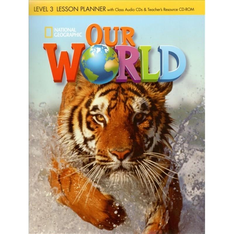 Комплект книг «Our World 3: Lesson Planner with Audio...