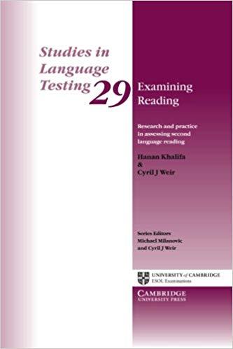 Посібник «Examining Reading: Research and Practice...