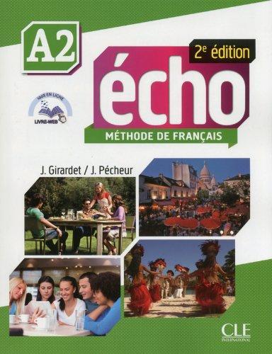 Підручник «Echo 2e edition A2. Livre de L'eleve + DVD-Rom...