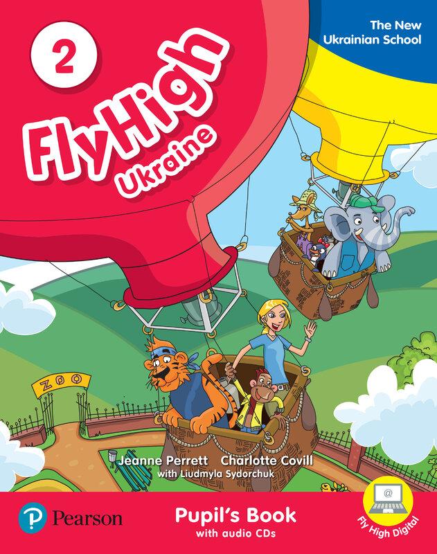 Посібник «Fly High Ukraine 2 Pupil's Book + Audio CD