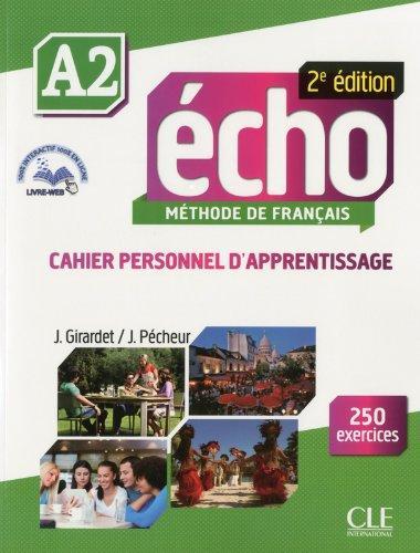 Робочий зошит «Echo 2e edition A2. Cahier d'exercices...