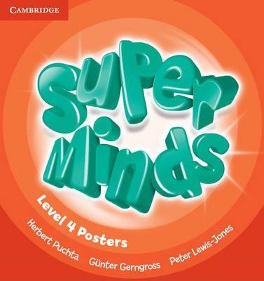 Посібник «Super Minds Level 4 Posters (10)»