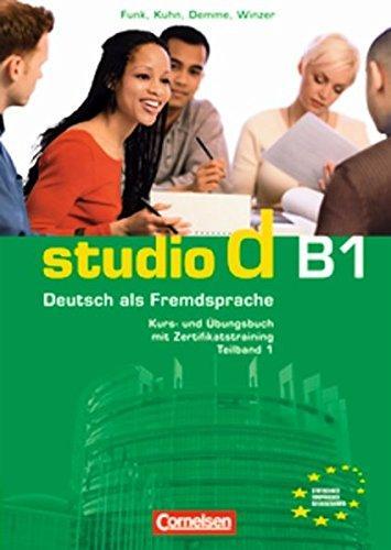 Комплект книг «Studio d B1/1. Kurs- und Ubungsbuch...