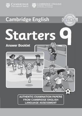 Посібник «Cambridge YLE Tests 9 Starters. Answer Booklet...