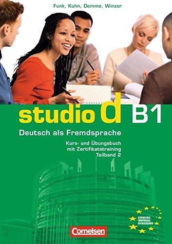 Комплект книг «Studio d B1/2. Kurs- und Ubungsbuch...