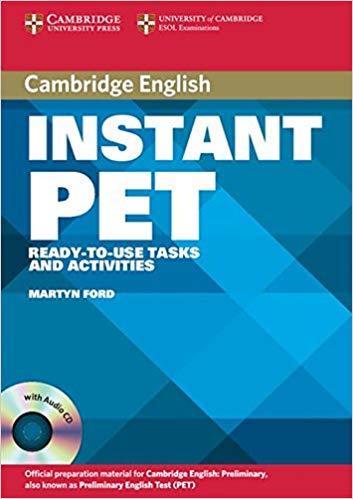 Комплект книг «Instant PET Book and Audio CD Pack