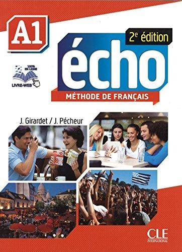 Підручник «Echo 2e edition A1. Livre de L'eleve + DVD-Rom...