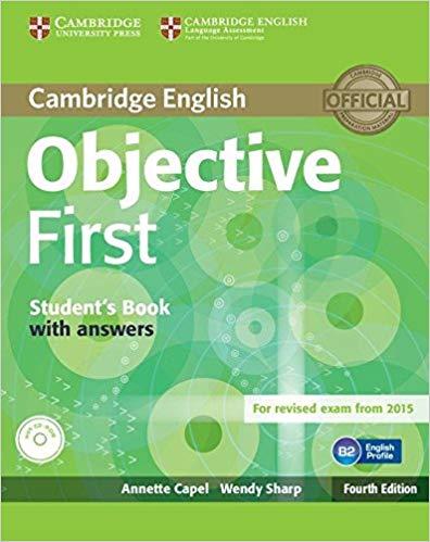 Підручник «Objective First Student's Book with Answers»