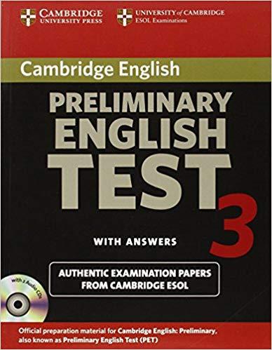 Комплект книг «Cambridge PET 3 Self-study Pack