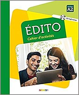 Робочий зошит «Edito A2. Cahier d'exercices + CD mp3»