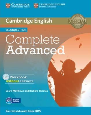 Робочий зошит «Complete Advanced 2nd Edition. Workbook...