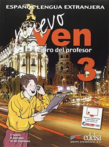 для вчителя «Nuevo Ven 3. Libro del profesor + CD audio