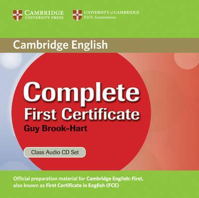 Посібник «Complete First Certificate Class Audio CD...