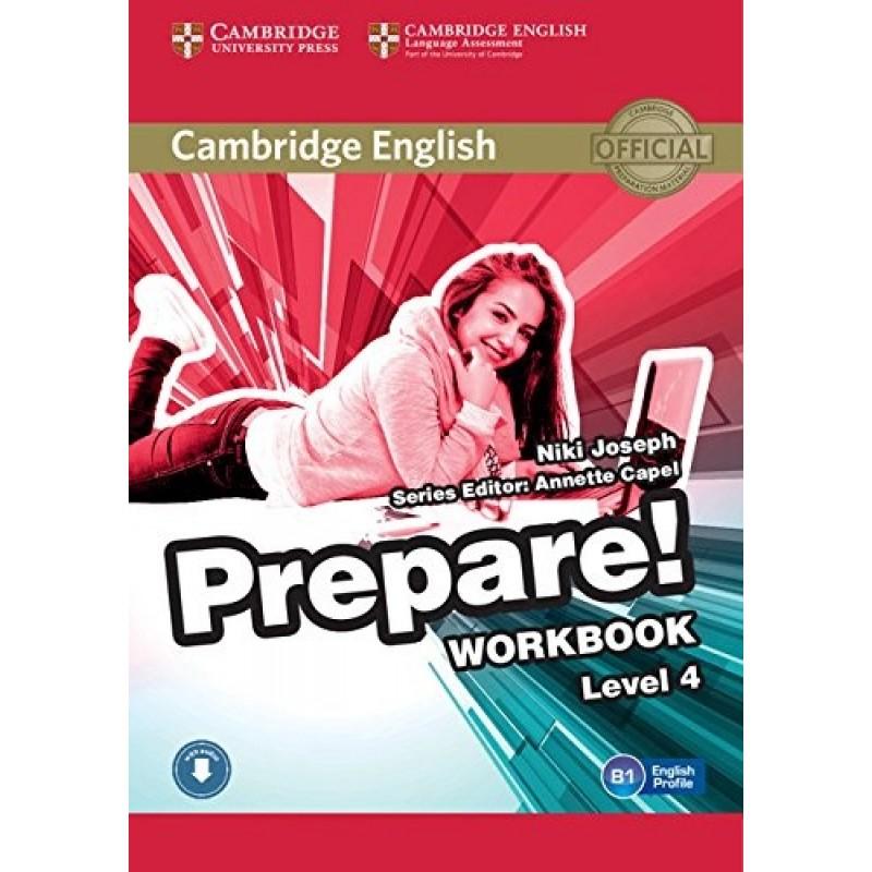 Посібник «Cambridge English Prepare! Level 4 Work Book...
