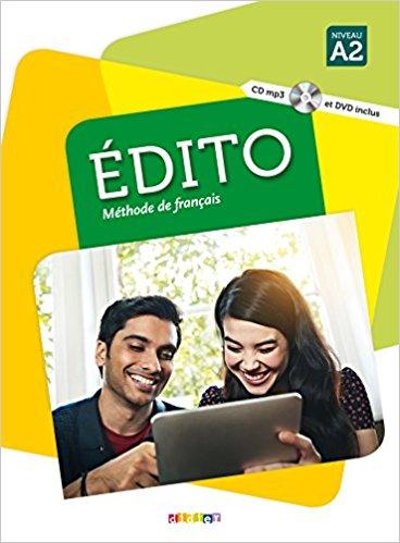 Підручник «Edito A2. Livre eleve + CD mp3 + DVD»