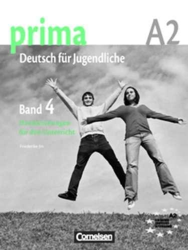 вчителя «Prima-Deutsch fur Jugendliche 4 (A2). Handreichungen...