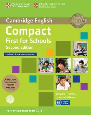 Комплект книг «Compact First for Schools 2nd Edition....