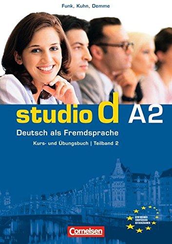 Комплект книг «Studio d A2/2. Kurs- und Ubungsbuch...